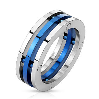 Купить универсальное кольцо из стали TATIC R-H0913 тройное оптом от 640 руб.