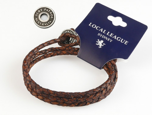 Купить браслет-намотка мужской Local League CS-LBM05ANTIQUE-B оптом от 940 руб.