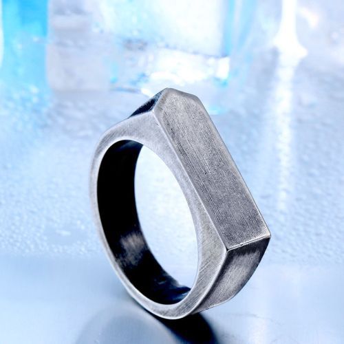 Купить мужской перстень-печатка из стали TATIC SR-BR-437 оптом от 850 руб.