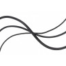 Купить кожаный шнурок черного цвета с карабином Everiot Select LC-P оптом от 830 руб.