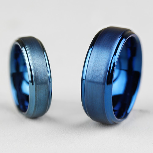 Купить синее кольцо из вольфрама Lonti R-TG-0022 оптом от 1 060 руб.