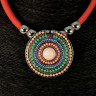 Купить женское колье с круглым медальоном Soul Stories 227726O в этническом стиле оптом от 630 руб.