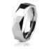Купить кольцо из карбида вольфрама Lonti R-TG-0109 с геометрическими гранями оптом от 990 руб.