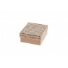 Купить крафтовая подарочная коробка BX-201-1 8х7 средняя оптом от 210 руб.