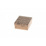 Купить крафтовая подарочная коробка BX-201-1 8х7 средняя оптом от 210 руб.