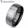 Купить кольцо из карбида вольфрама Lonti R-TU11K матовое, черное глянцевое внутри оптом от 970 руб.