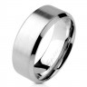 Купить кольцо из стали Spikes R-M0018 матовое обручальное, шириной 4, 6 и 8 мм оптом от 320 руб.