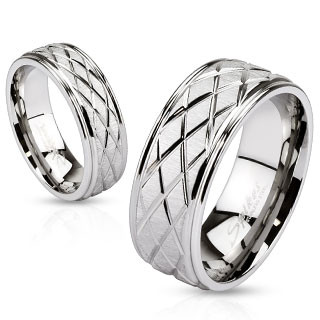 Купить кольцо из стали Spikes R-M2621 оптом от 480 руб.