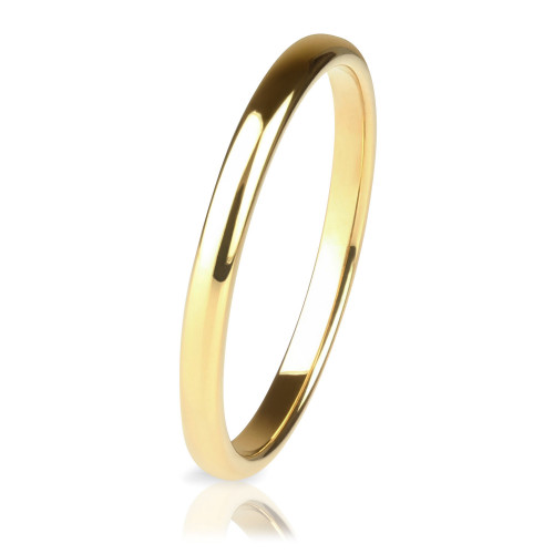 Купить кольцо из вольфрама Lonti/Spikes RTG-0002 (R-TG-0145) обручальное с золотистым покрытием оптом от 770 руб.