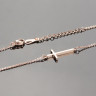 Купить браслет анклет на ногу Everiot SA-XP-15314, цепочка из стали с крестиком оптом от 720 руб.