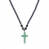 Купить ожерелье Everiot NC-XP-10998 с крестиком из гематита с опалом оптом от 500 руб.