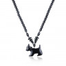 Купить ожерелье Everiot NC-XP-10987 из гематита с подвеской в виде собачки оптом от 560 руб.