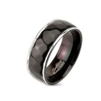 Черное титановое кольцо Spikes NP-R-TM-3254 мужское