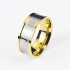 Купить стальное кольцо CARRAJI RST033 с орнаментом меандр оптом от 480 руб.