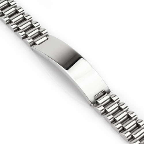 Купить браслет мужской TATIC SSBQ-0009-1 из стали с поверхностью для гравировки оптом от 1 600 руб.