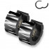 Купить черные серьги-кольца Spikes SE2124 из стали оптом от 500 руб.