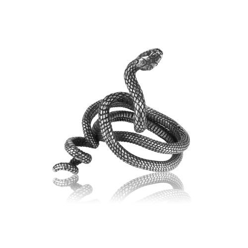 Купить кольцо из стали TATIC SR-BR-103 в виде змеи оптом от 1 290 руб.