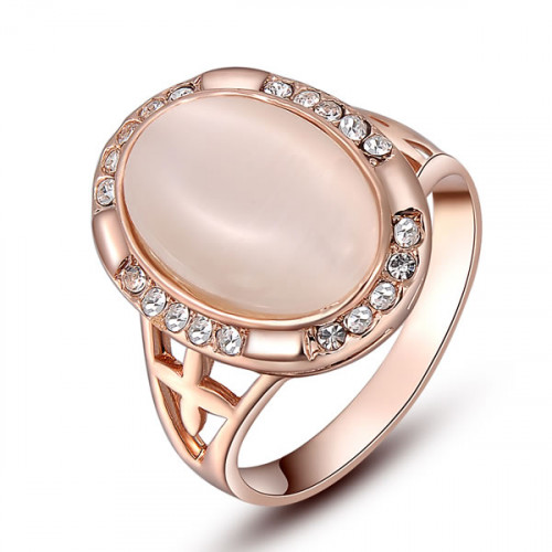Купить кольцо ROZI RG-21350 с крупным дымчатым камнем оптом от 540 руб.
