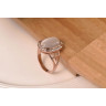 Купить кольцо ROZI RG-21350 с крупным дымчатым камнем оптом от 540 руб.