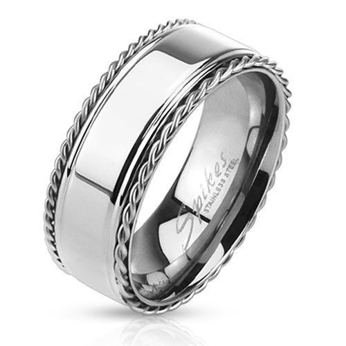 Купить кольцо из стали SPIKES мужское R-M3126 оптом от 540 руб.