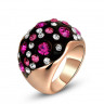 Купить кольцо ROZI RG-51460 с розовыми кристаллами оптом от 550 руб.