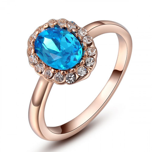 Купить кольцо ROZI RG-62280 с ярко-голубым кристаллом оптом от 520 руб.