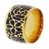 Купить широкое женкое кольцо Soul Stories R-0229405 с цветочным узором оптом от 670 руб.