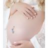 Купить серьга для пирсинга пупка "Ножки" PiercedFish NPG-1018 для беременных оптом от 440 руб.