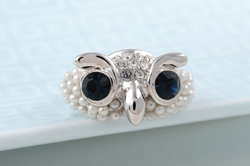 Купить кольцо ROZI RG-02310A в форме совы оптом от 520 руб.
