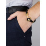 Купить кожаный браслет мужской Everiot SP-MJ-14014 с золотистым якорем оптом от 1 010 руб.