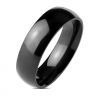 Купить кольцо из стали TATIC RSS-0003 классическое черное оптом от 500 руб.