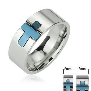 Купить стальное кольцо с крестом TATIC мужское R-M1543M оптом от 410 руб.