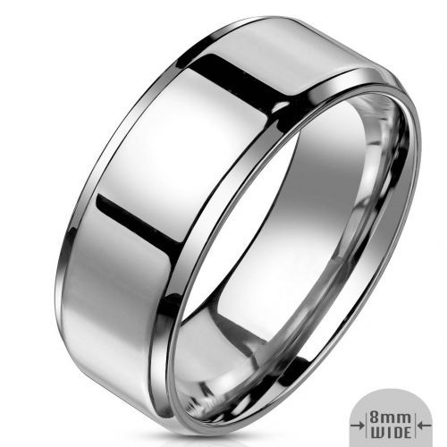 Купить кольцо из стали TATIC RSS-0183 с глянцевой поверхностью оптом от 450 руб.