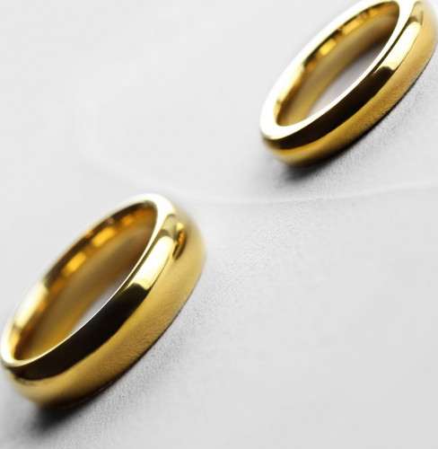 Купить кольцо Tisten из титан-вольфрама (тистена) R-TS-002 обручальное  оптом от 1 050 руб.