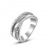 Купить кольцо ROZI RG-95290 с переплетением оптом от 550 руб.
