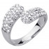 Купить кольцо из стали Everiot AAB-813RSS с кристаллами оптом от 1 250 руб.