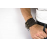 Купить широкий мужской браслет Scappa A-103 из коричневой кожи оптом от 1 080 руб.