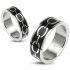 Купить стальное кольцо мужское SPIKES R-M1001M-10 черное оптом от 600 руб.