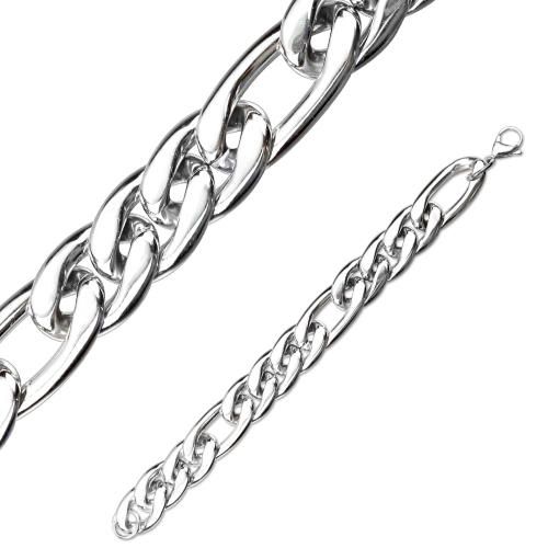 Купить мужской панцирный браслет-цепь TATIC SB25 из нержавеющей стали оптом от 370 руб.