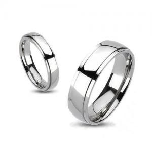 Купить титановое кольцо без покрытия TI-012RW классическое оптом от 790 руб.