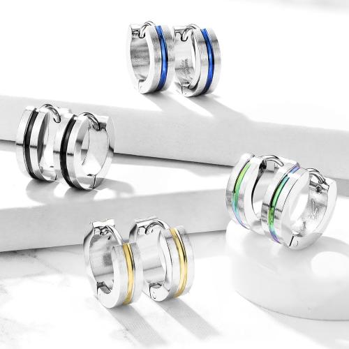 Купить женские серьги-кольца из медицинской стали Spikes SE3517 оптом от 470 руб.