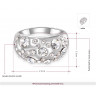 Купить кольцо ROZI RG-08260A с фианитами оптом от 510 руб.