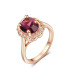Купить кольцо ROZI RG-12325B с бордовым камнем оптом от 500 руб.