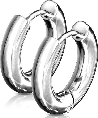 Купить серьги-кольца (бублики) из нержавеющей стали TATIC SE1007 оптом от 590 руб.