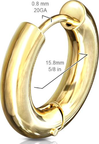 Купить серьги-кольца (бублики) из нержавеющей стали TATIC SE1007 оптом от 590 руб.