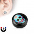 Купить клипса имитация плага PiercedFish PAFM-03-I01 с черепом оптом от 300 руб.