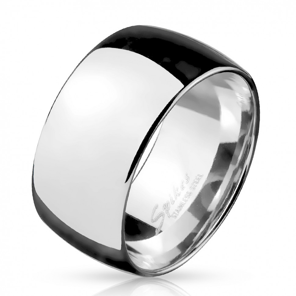 Купить широкое мужское кольцо из стали Spikes R-M5898  оптом от 340 руб.