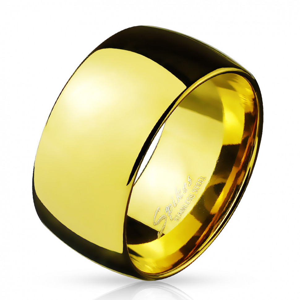 Обручальное кольцо мужское золото