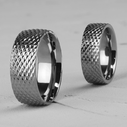 Купить кольцо из титана Spikes R-TI-3500 для пар оптом от 530 руб.