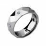 Купить граненое кольцо из карбида вольфрама Lonti R-TU-140 с фианитами оптом от 1 470 руб.